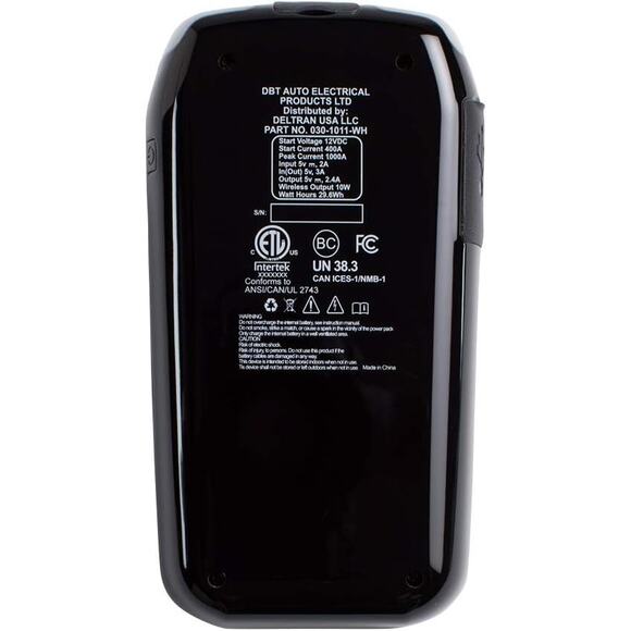 NWT Battery Tender 1000 AMP Lithium Jump Starter & Wireless Charger - 8000mAh - Picture 2 of 6